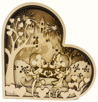 mickey-minnie-multicouche-3d mickey minnie multicouche 3d